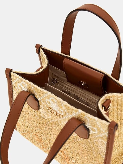 Silvana Raffia Mini Tote