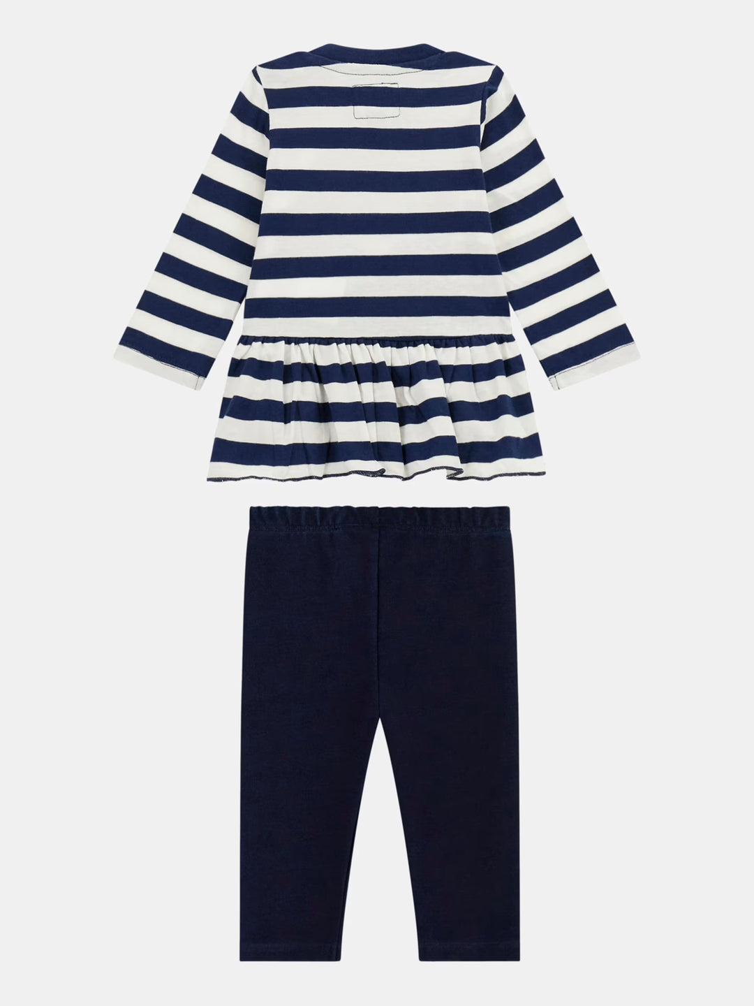 INFANT GIRL - SET LS T-SHIRT+KNIT DENIM PANT
