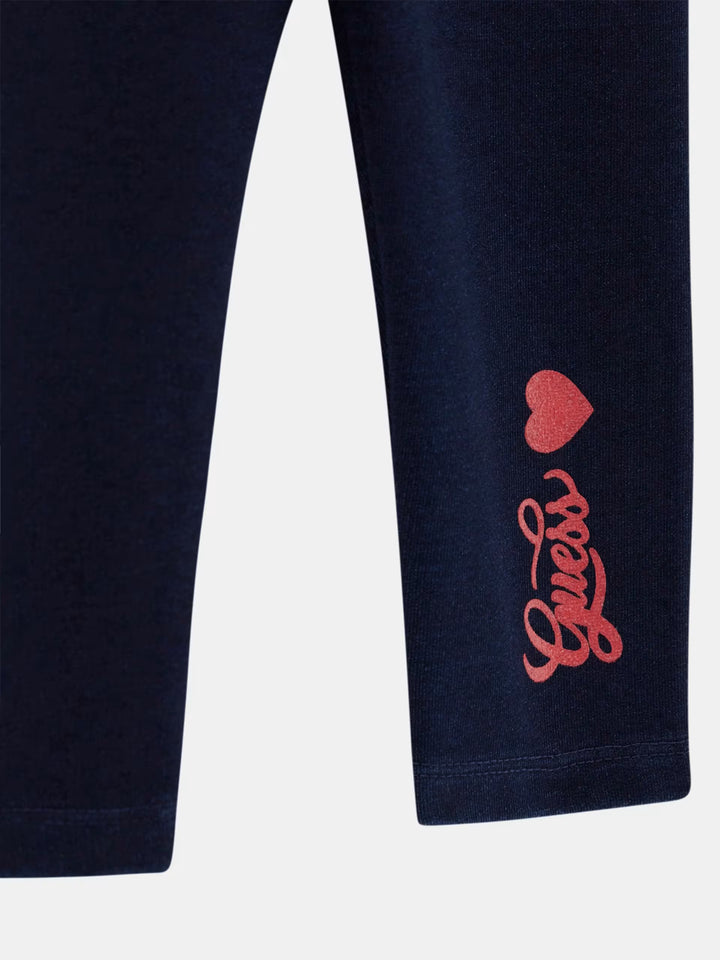 INFANT GIRL - SET LS T-SHIRT+KNIT DENIM PANT