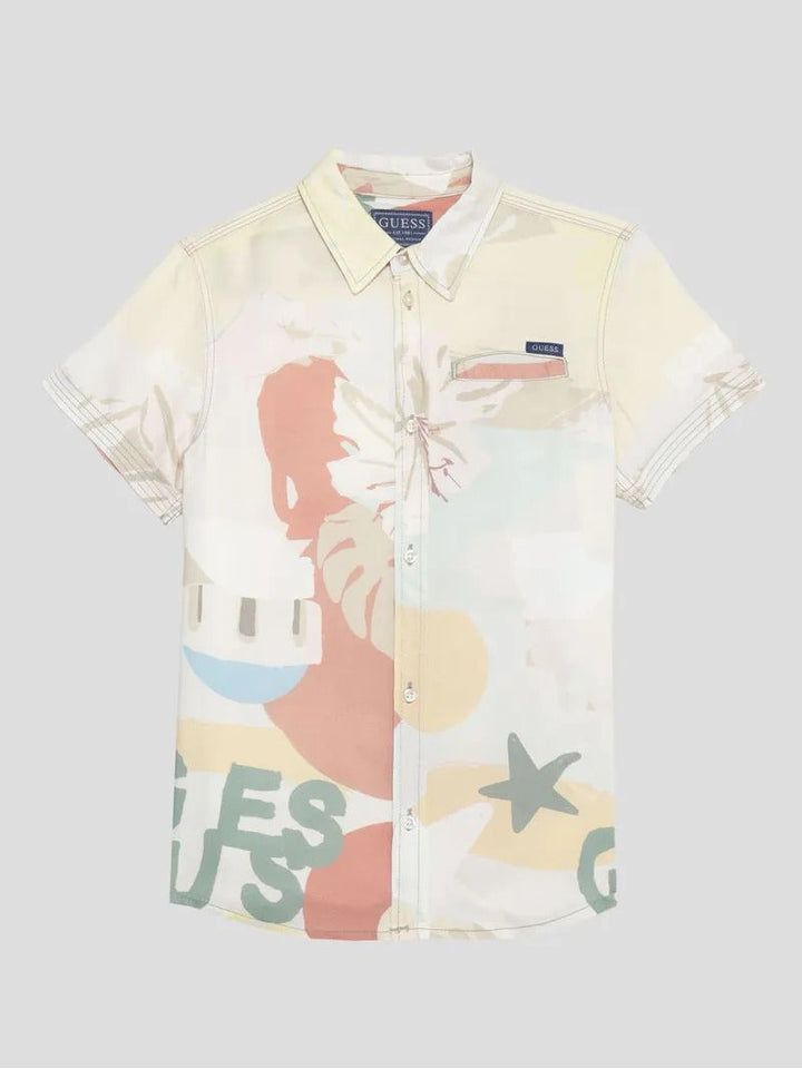 JUNIOR BOY - VISCOSE SS SHIRT