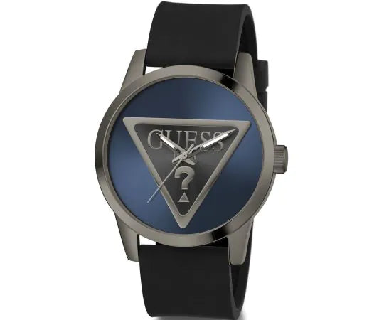 BADGE MENS BLACK ANALOG WATCH