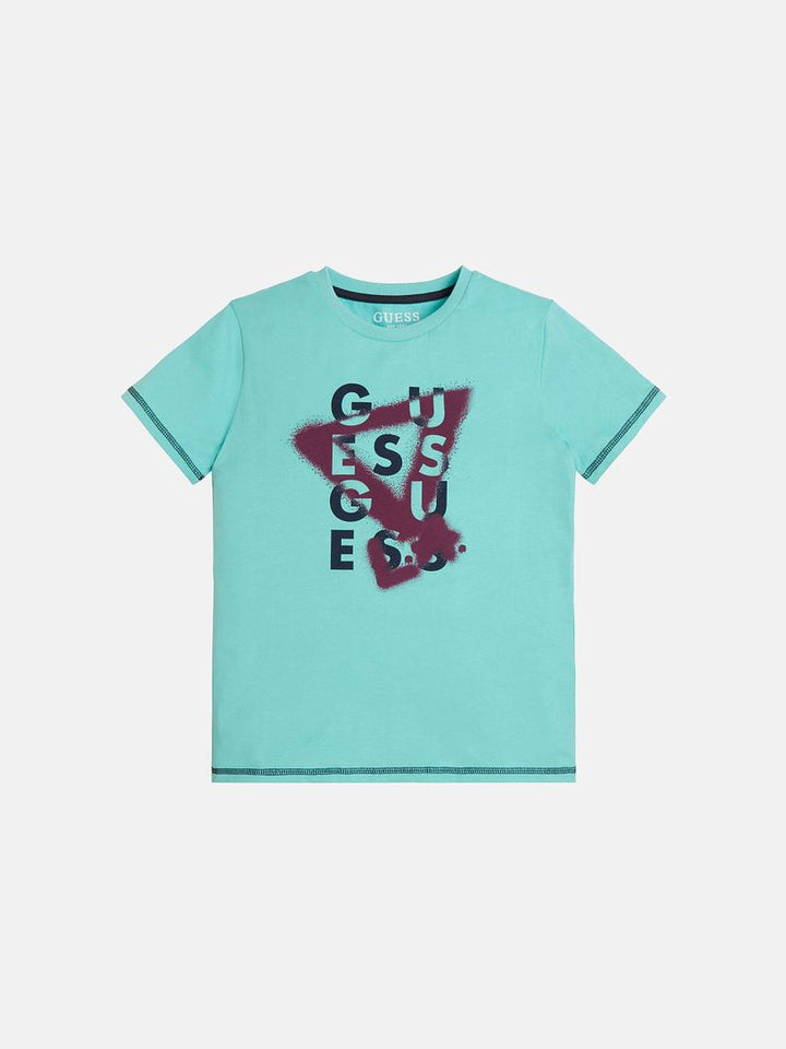 JUNIOR BOY-Front logo t-shirt - Guess