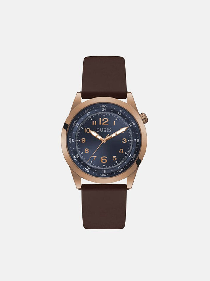 MAX MENS DRESS COFFEE COLOR BROWN STRAP - Guess