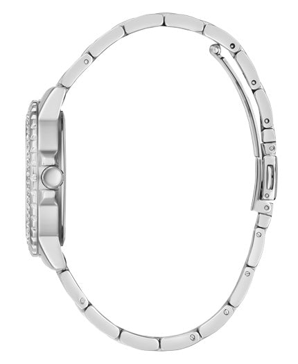 CROWN JEWEL LADIES SPORT SILVER COLOR - Guess