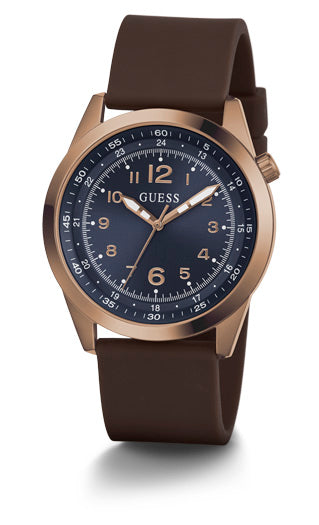 MAX MENS DRESS COFFEE COLOR BROWN STRAP - Guess