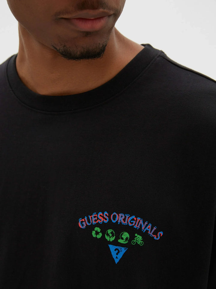 GUESS ORIGINALS EARTH DAY MARSH TEE - Guess
