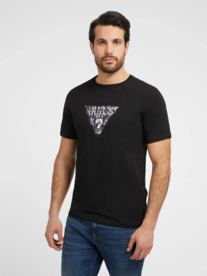 SS CN GUESS GEO TRIANGLE TEE - Guess