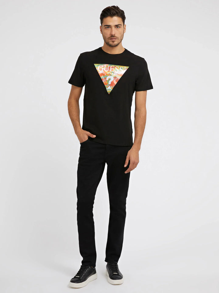SS BSC ABSTRACT TRIANGLE LOGO TEE - Guess