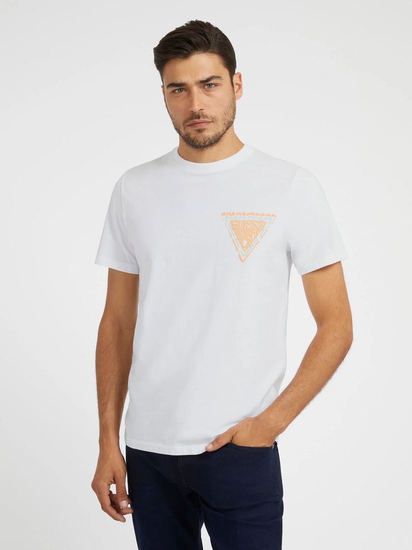 SS CN PUFF SMALL TRIANGLE TEE - Guess
