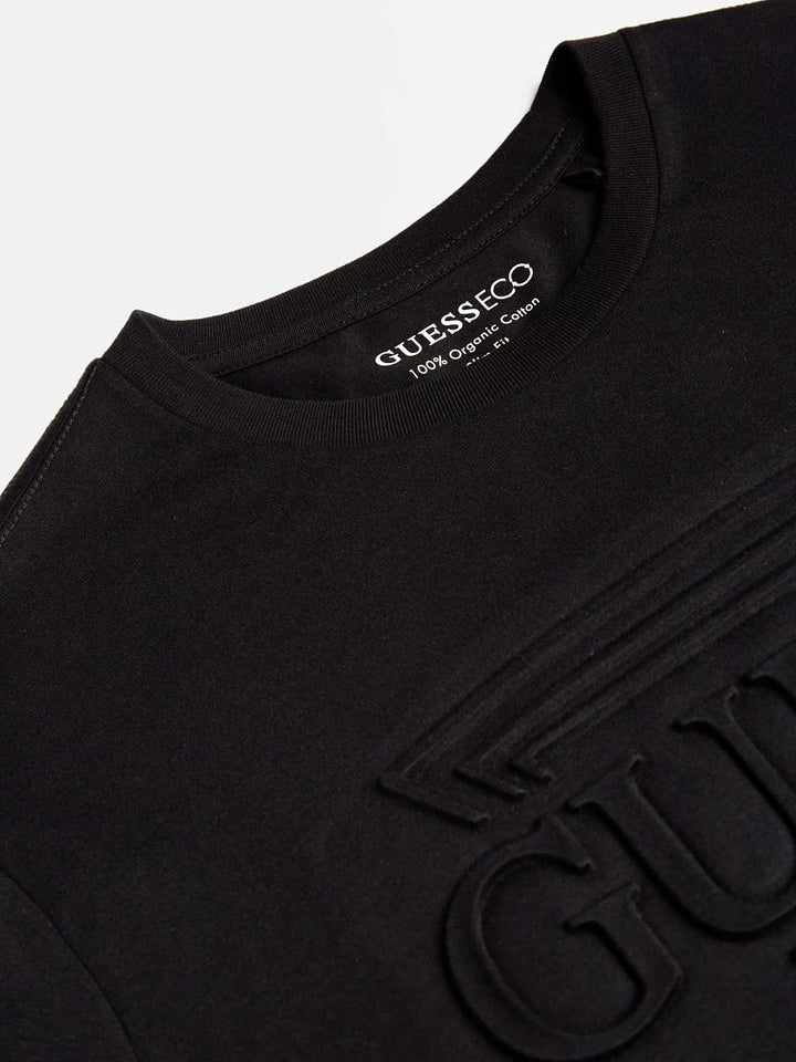 SS BSC EMBOSSED GUESS TEE