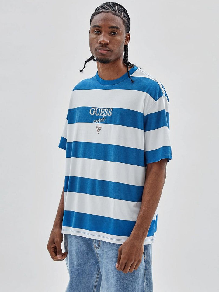 GUESS ORIGINALS RUGBY STRIPE TEE - Guess