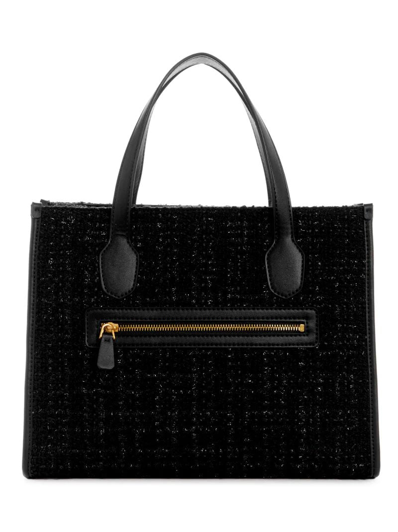 SILVANA TWEED 2 COMPARTMENT TOTE - Guess