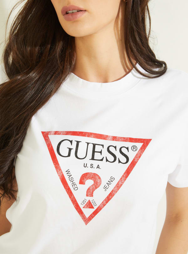 ECO CLASSIC FIT LOGO TEE - Guess