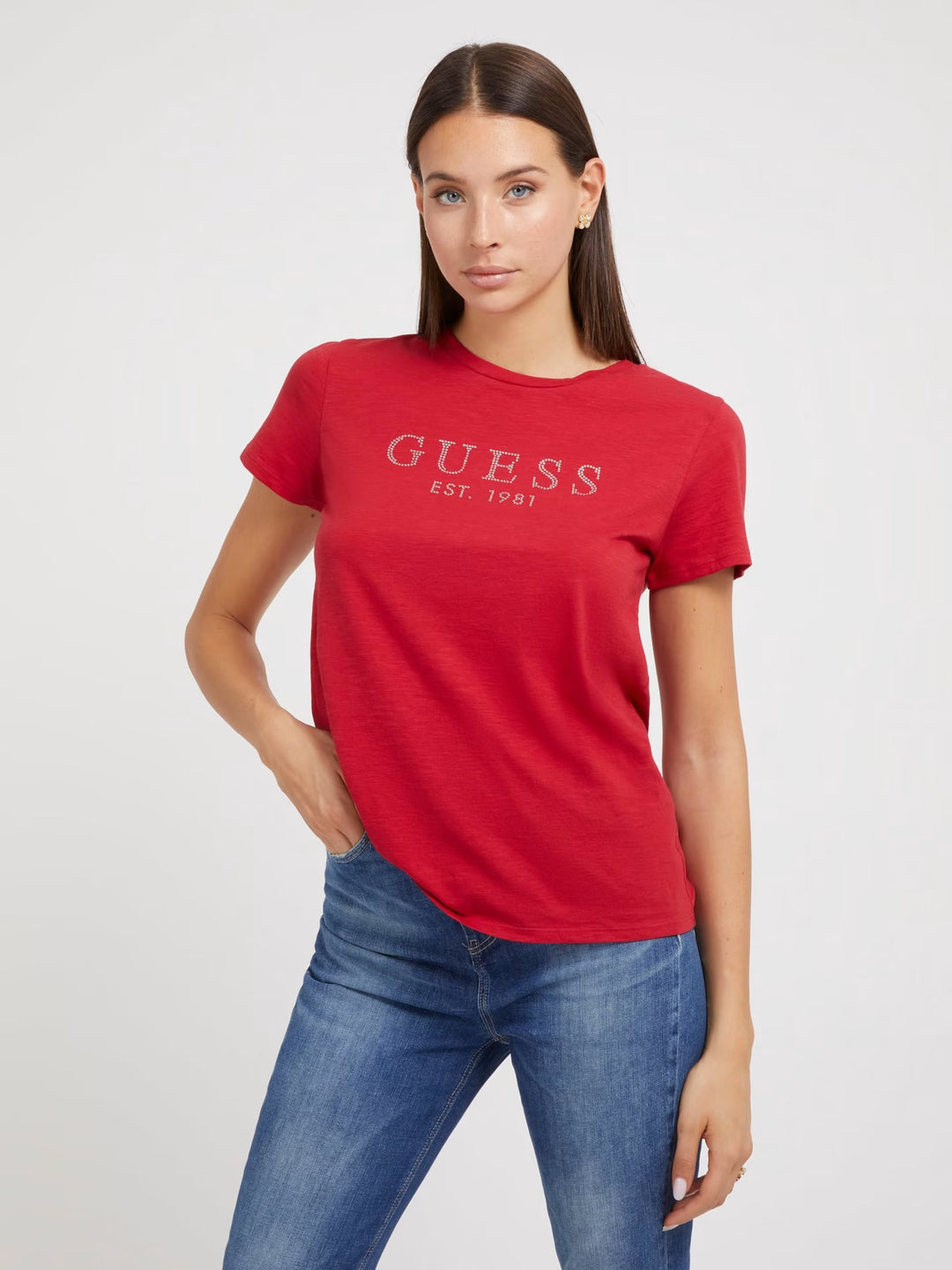 GUESS 1981 CRYSTAL EASY TEE