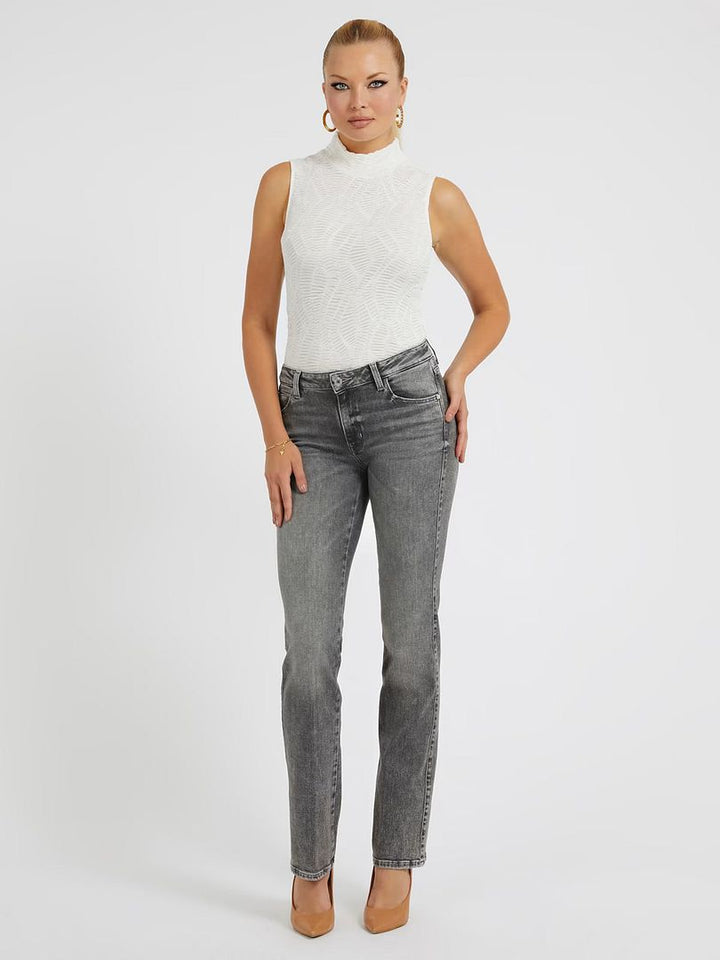 SEXY STRAIGHT DENIM PANTS - Guess