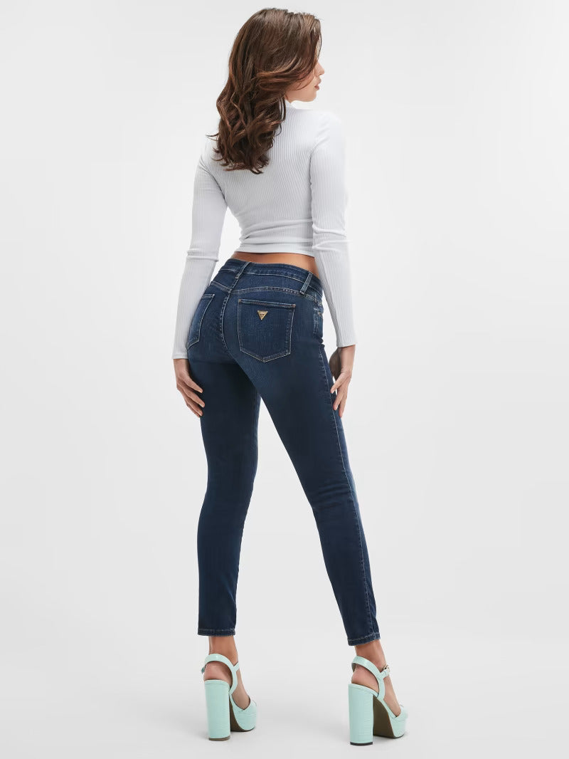SEXY CURVE MID RISE SKINNY JEANS - Guess
