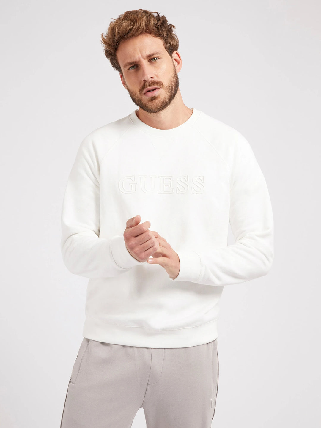 Guess men's top crew neck